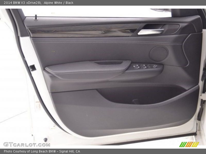 Alpine White / Black 2014 BMW X3 xDrive28i