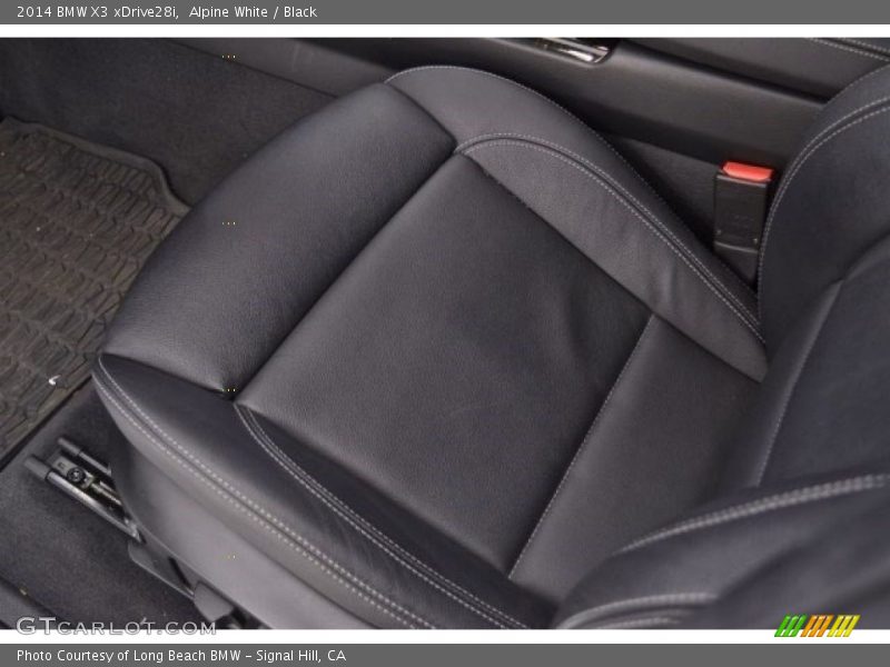Alpine White / Black 2014 BMW X3 xDrive28i