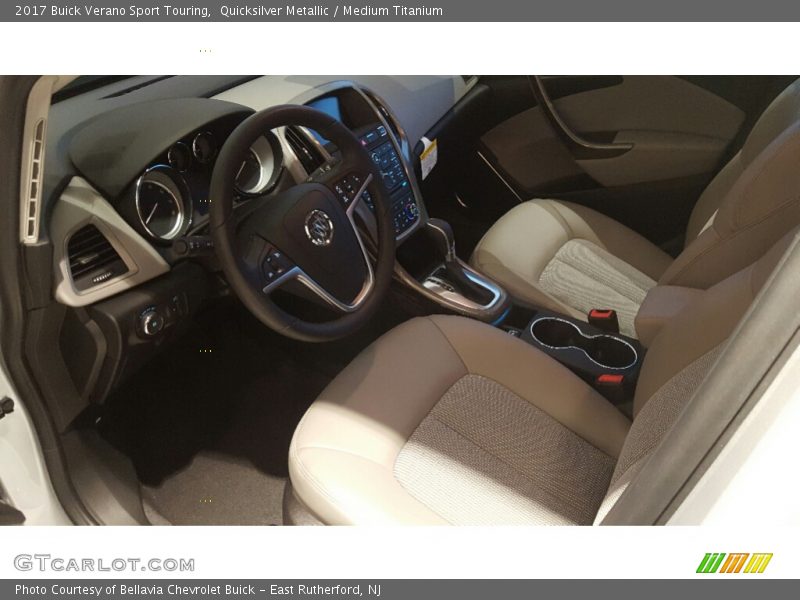 Quicksilver Metallic / Medium Titanium 2017 Buick Verano Sport Touring