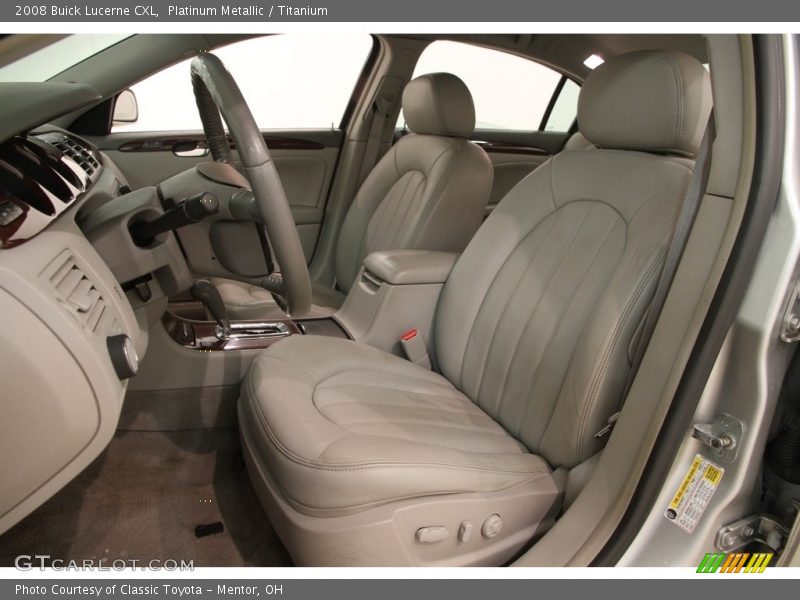 Platinum Metallic / Titanium 2008 Buick Lucerne CXL