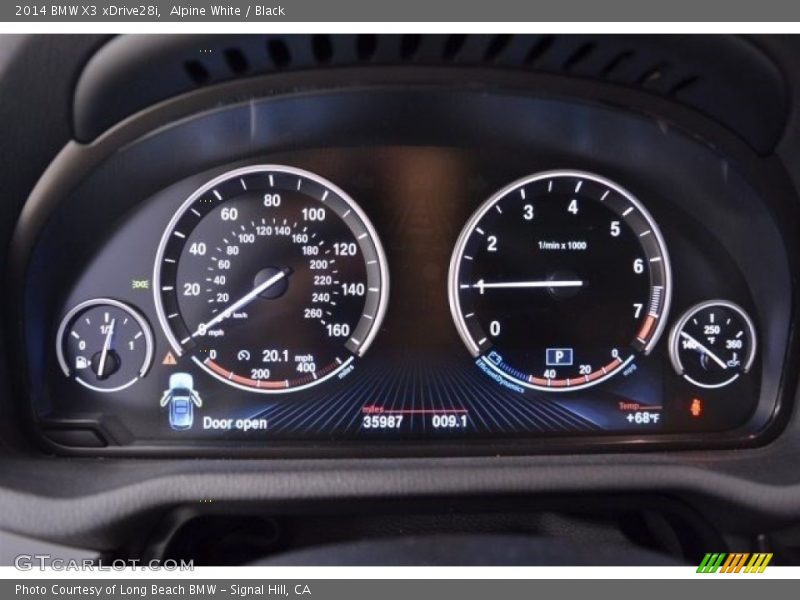 Alpine White / Black 2014 BMW X3 xDrive28i