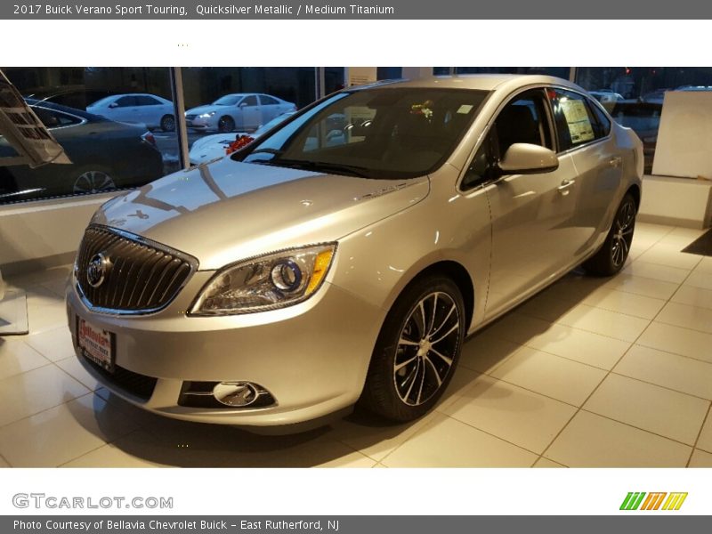 Quicksilver Metallic / Medium Titanium 2017 Buick Verano Sport Touring