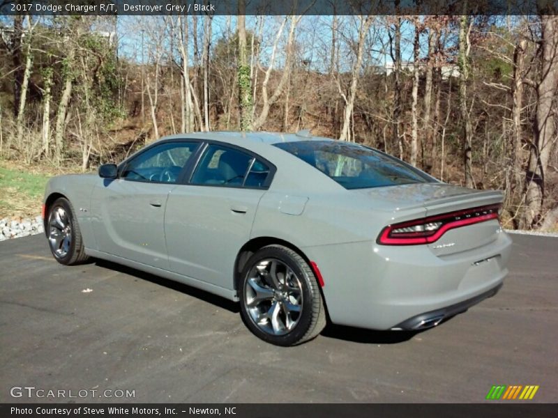 Destroyer Grey / Black 2017 Dodge Charger R/T