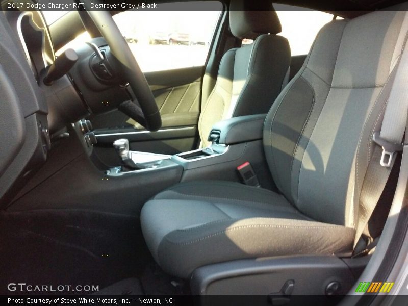 Destroyer Grey / Black 2017 Dodge Charger R/T