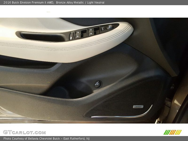 Bronze Alloy Metallic / Light Neutral 2016 Buick Envision Premium II AWD