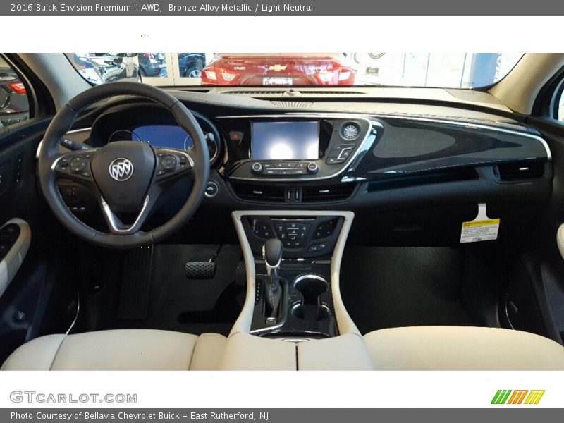 Bronze Alloy Metallic / Light Neutral 2016 Buick Envision Premium II AWD