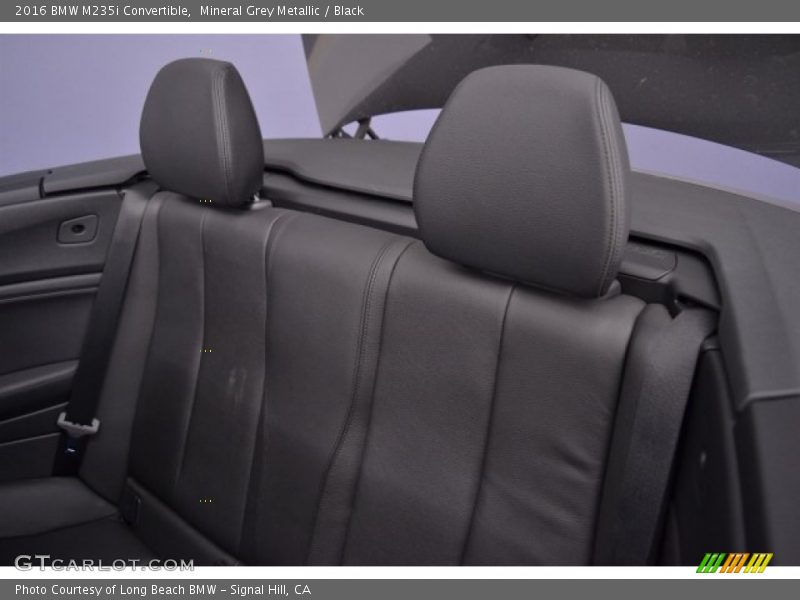 Mineral Grey Metallic / Black 2016 BMW M235i Convertible