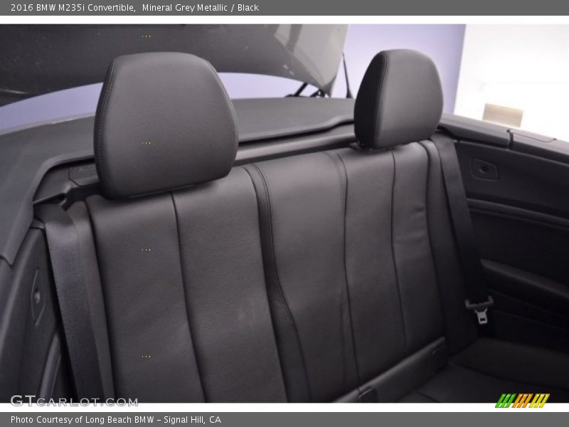 Mineral Grey Metallic / Black 2016 BMW M235i Convertible