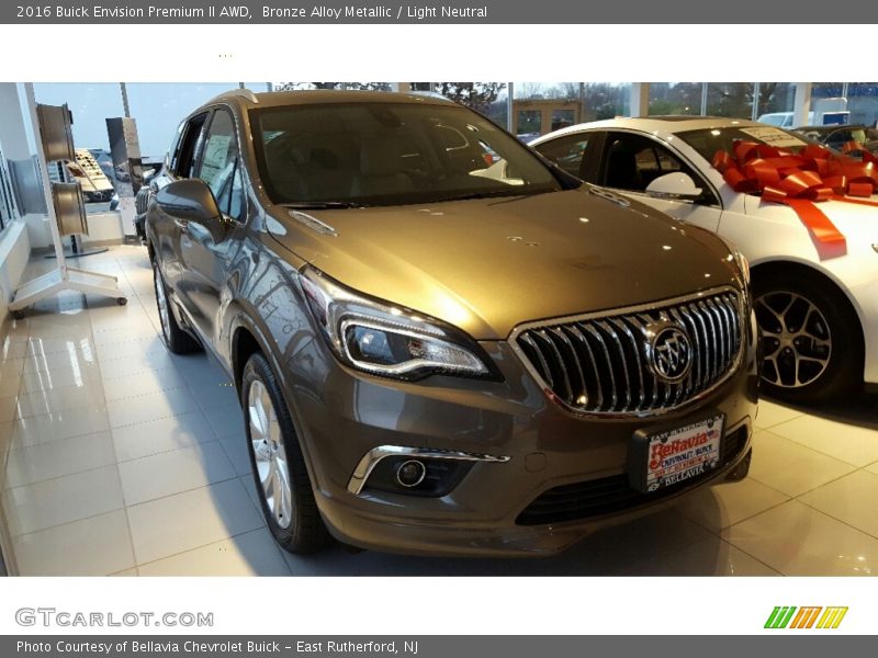 Bronze Alloy Metallic / Light Neutral 2016 Buick Envision Premium II AWD