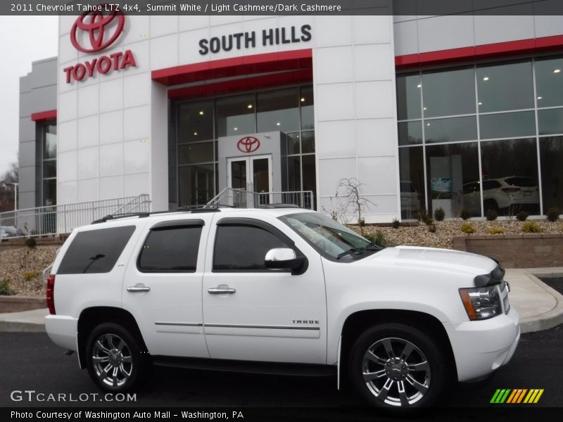 Summit White / Light Cashmere/Dark Cashmere 2011 Chevrolet Tahoe LTZ 4x4