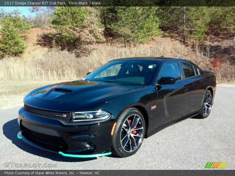 Pitch-Black / Black 2017 Dodge Charger R/T Scat Pack
