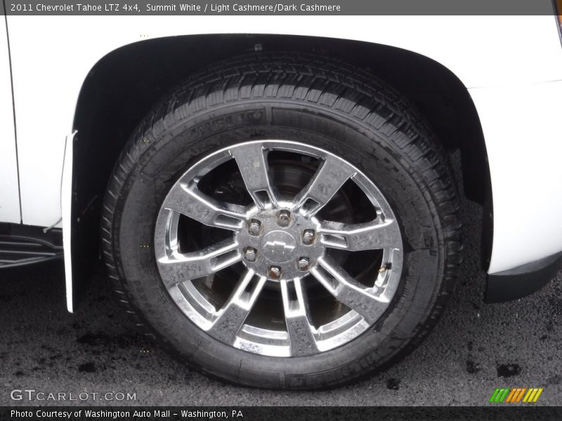 Summit White / Light Cashmere/Dark Cashmere 2011 Chevrolet Tahoe LTZ 4x4