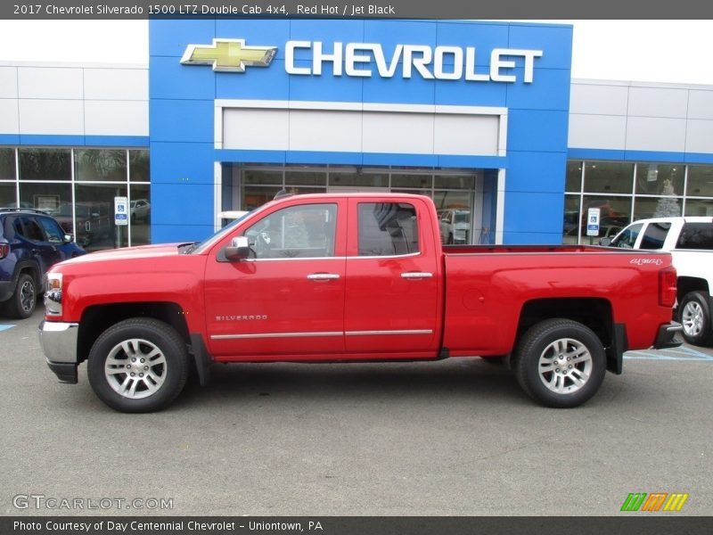  2017 Silverado 1500 LTZ Double Cab 4x4 Red Hot