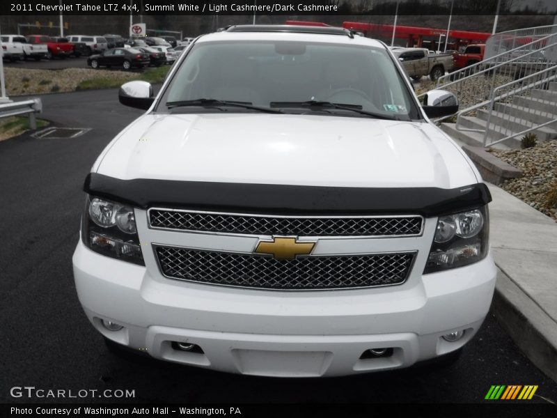 Summit White / Light Cashmere/Dark Cashmere 2011 Chevrolet Tahoe LTZ 4x4