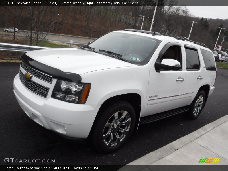 Summit White / Light Cashmere/Dark Cashmere 2011 Chevrolet Tahoe LTZ 4x4