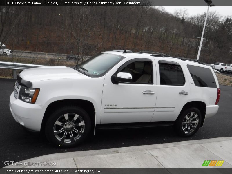 Summit White / Light Cashmere/Dark Cashmere 2011 Chevrolet Tahoe LTZ 4x4