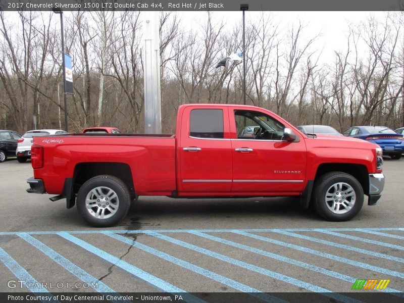  2017 Silverado 1500 LTZ Double Cab 4x4 Red Hot