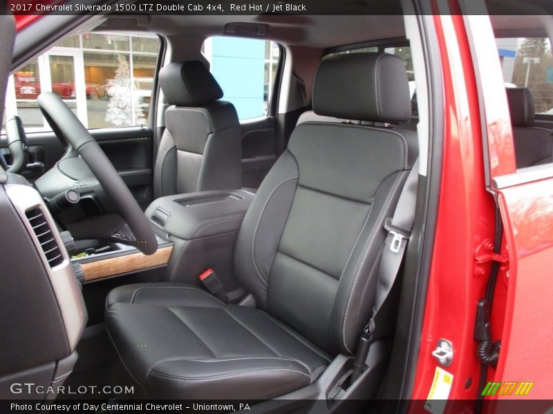 Front Seat of 2017 Silverado 1500 LTZ Double Cab 4x4