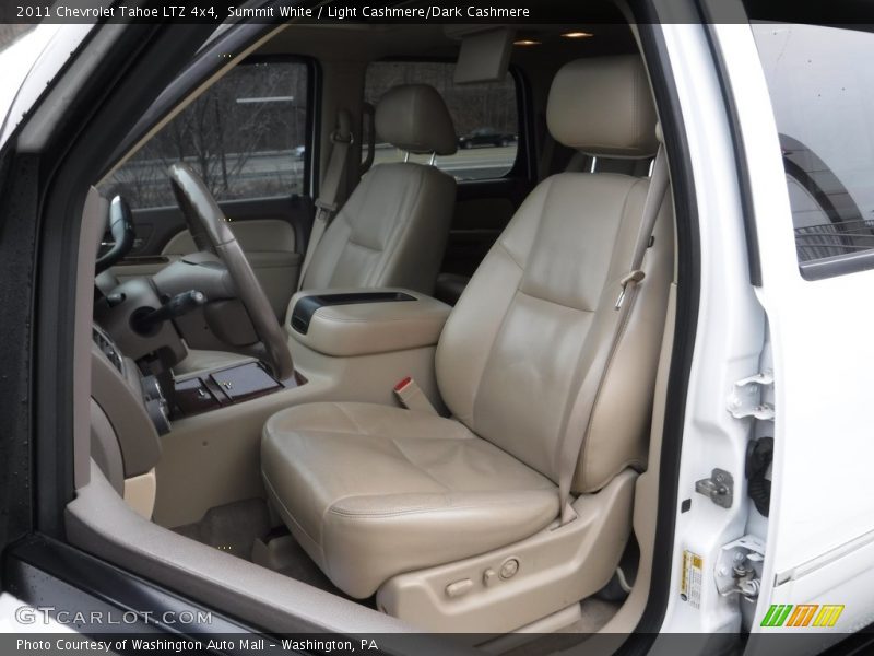 Summit White / Light Cashmere/Dark Cashmere 2011 Chevrolet Tahoe LTZ 4x4