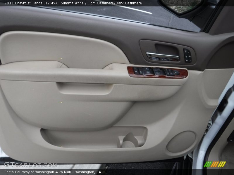 Summit White / Light Cashmere/Dark Cashmere 2011 Chevrolet Tahoe LTZ 4x4