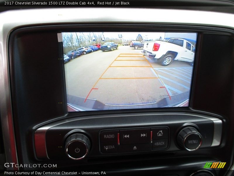 Red Hot / Jet Black 2017 Chevrolet Silverado 1500 LTZ Double Cab 4x4