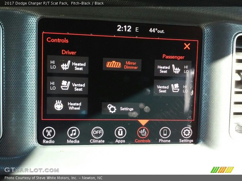 Pitch-Black / Black 2017 Dodge Charger R/T Scat Pack