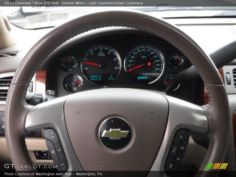 Summit White / Light Cashmere/Dark Cashmere 2011 Chevrolet Tahoe LTZ 4x4