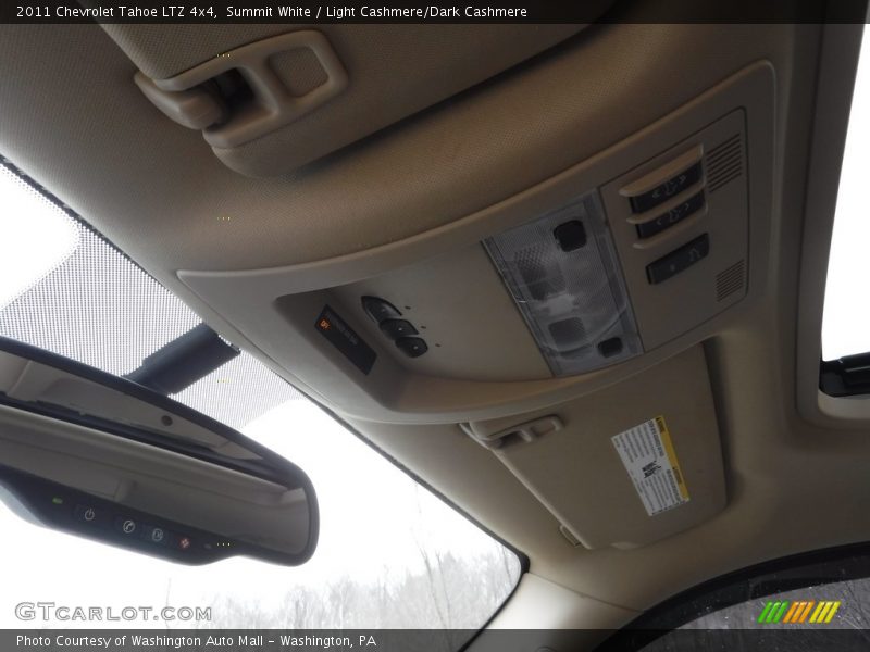 Summit White / Light Cashmere/Dark Cashmere 2011 Chevrolet Tahoe LTZ 4x4