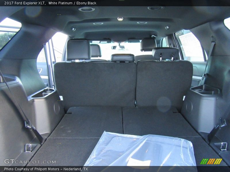 White Platinum / Ebony Black 2017 Ford Explorer XLT