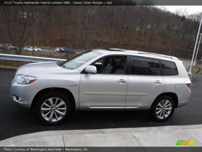 Classic Silver Metallic / Ash 2010 Toyota Highlander Hybrid Limited 4WD