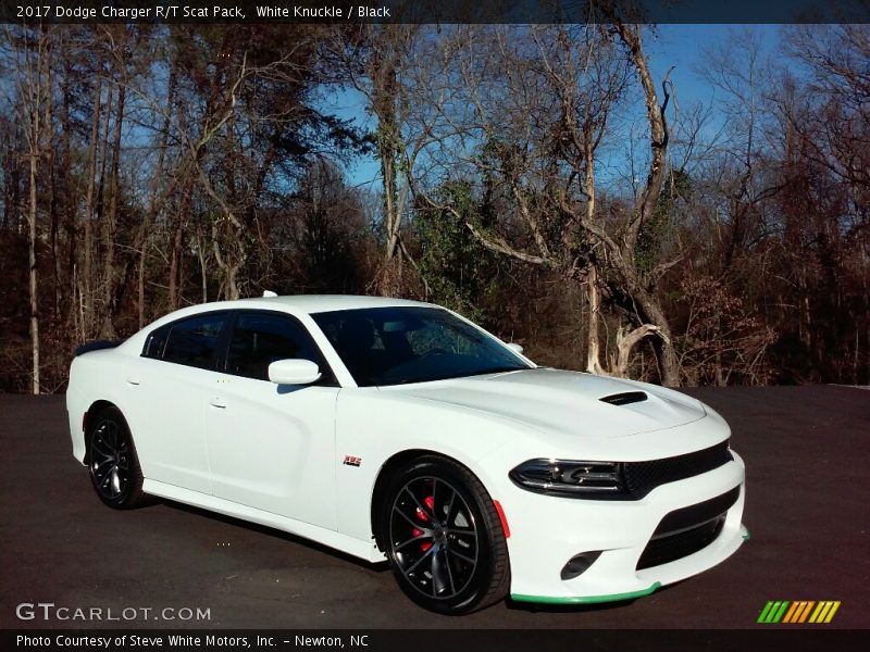 White Knuckle / Black 2017 Dodge Charger R/T Scat Pack