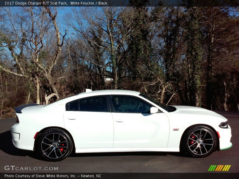 White Knuckle / Black 2017 Dodge Charger R/T Scat Pack