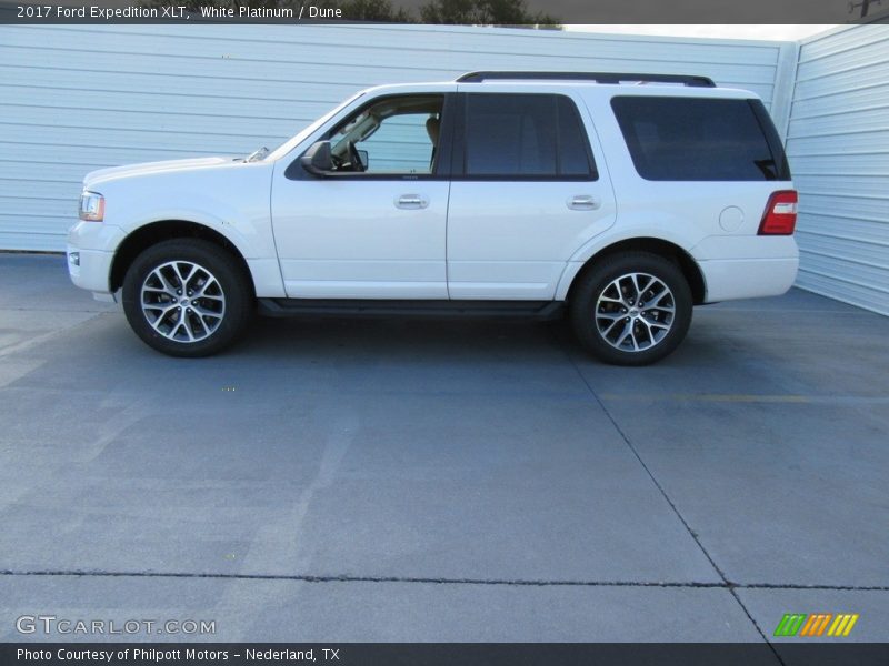 White Platinum / Dune 2017 Ford Expedition XLT