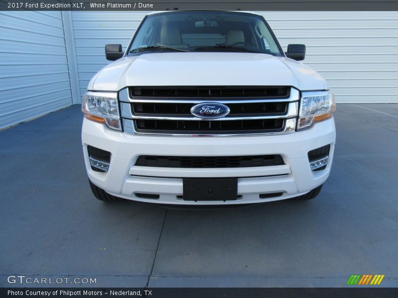 White Platinum / Dune 2017 Ford Expedition XLT