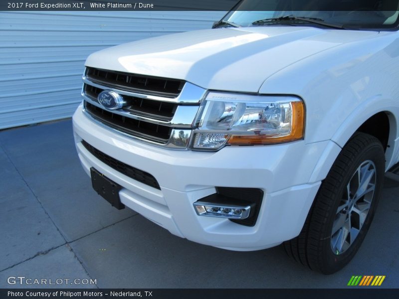 White Platinum / Dune 2017 Ford Expedition XLT