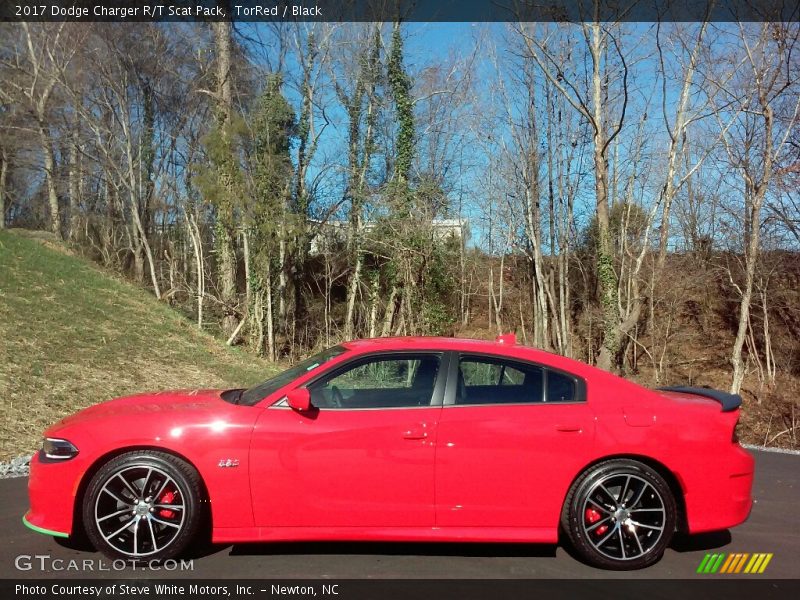 TorRed / Black 2017 Dodge Charger R/T Scat Pack