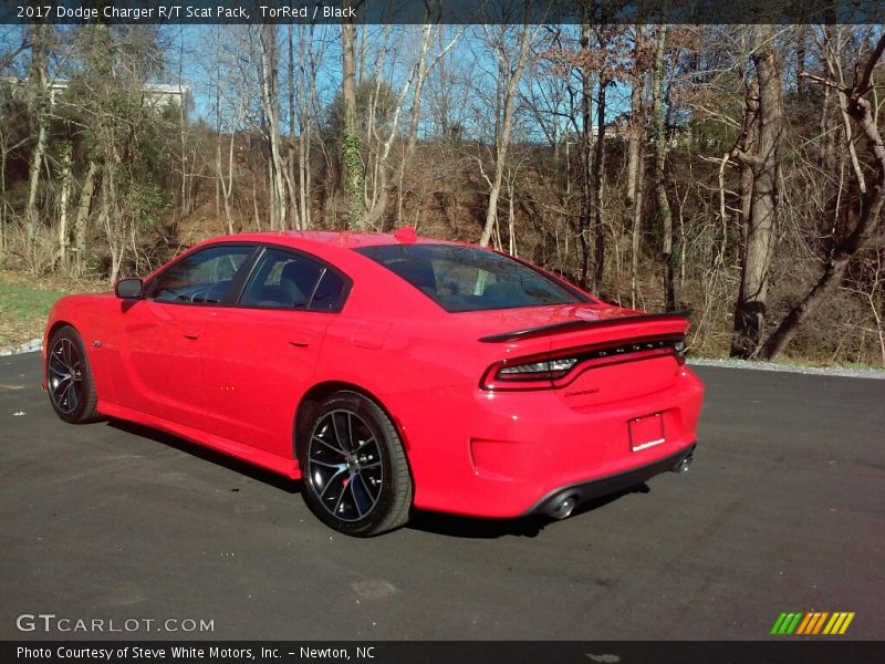 TorRed / Black 2017 Dodge Charger R/T Scat Pack