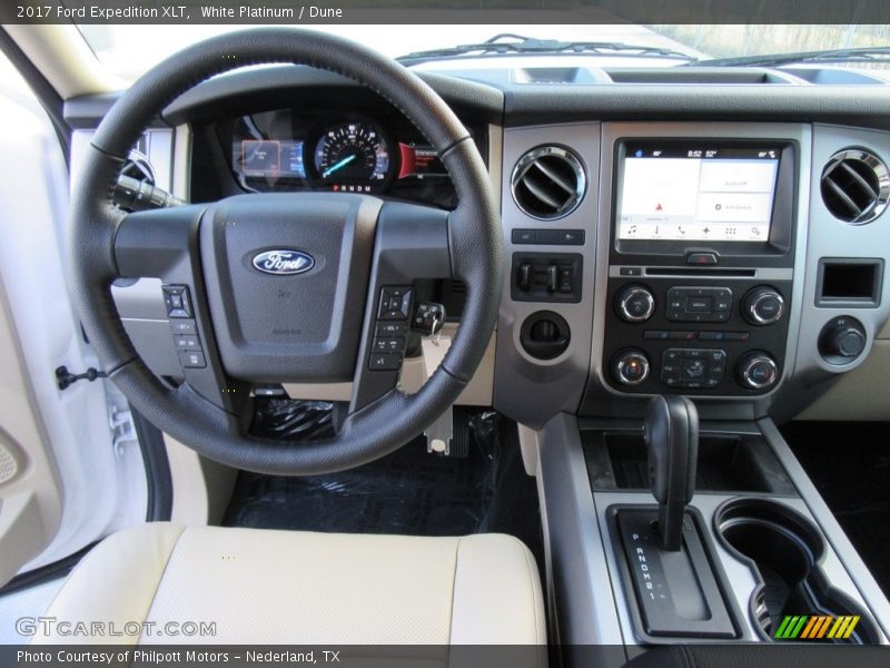 White Platinum / Dune 2017 Ford Expedition XLT