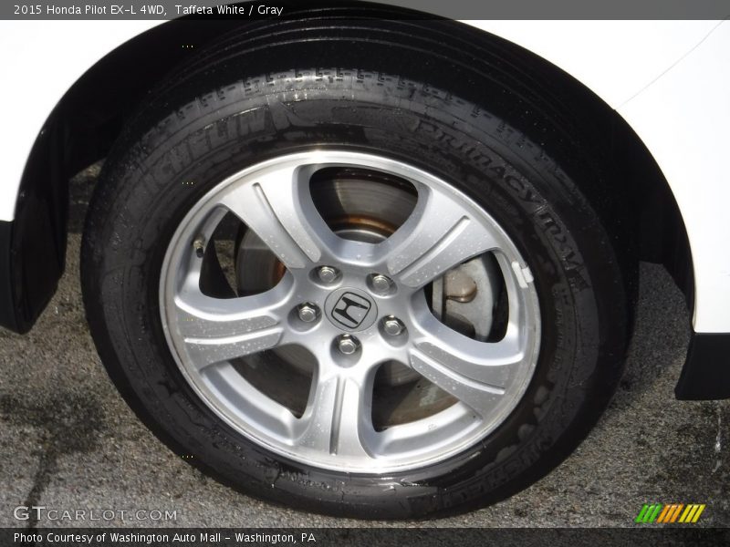 Taffeta White / Gray 2015 Honda Pilot EX-L 4WD