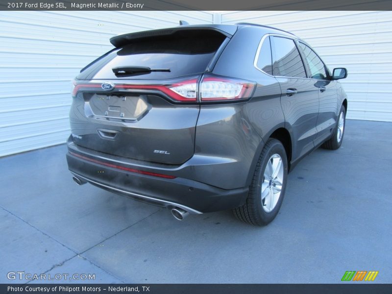 Magnetic Metallic / Ebony 2017 Ford Edge SEL