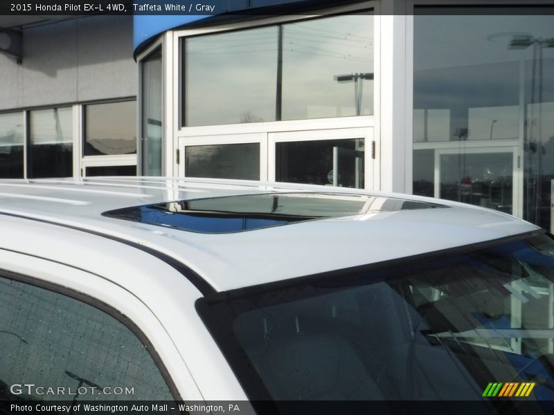 Taffeta White / Gray 2015 Honda Pilot EX-L 4WD