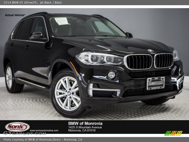 Jet Black / Black 2014 BMW X5 sDrive35i