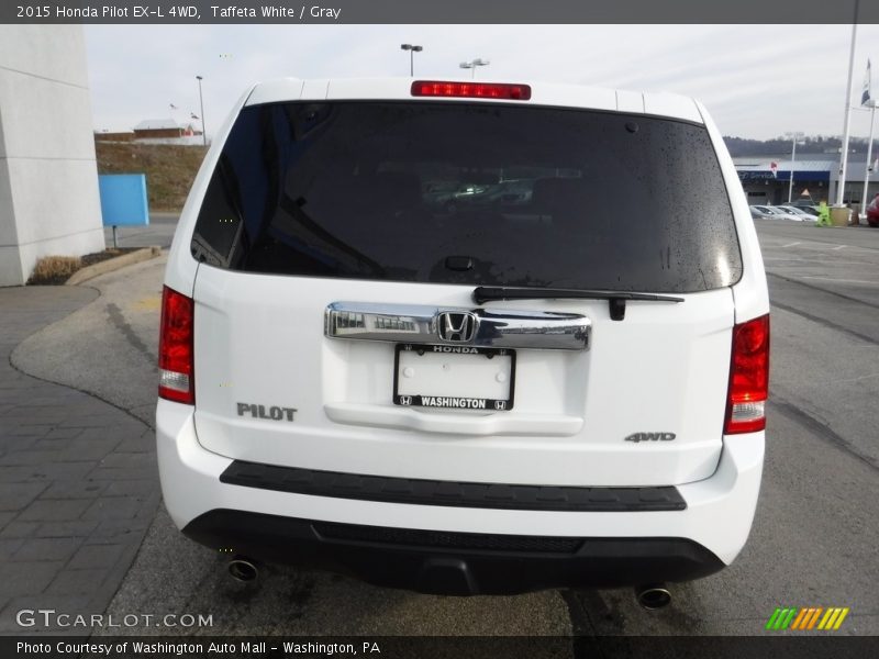 Taffeta White / Gray 2015 Honda Pilot EX-L 4WD