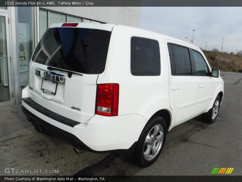 Taffeta White / Gray 2015 Honda Pilot EX-L 4WD