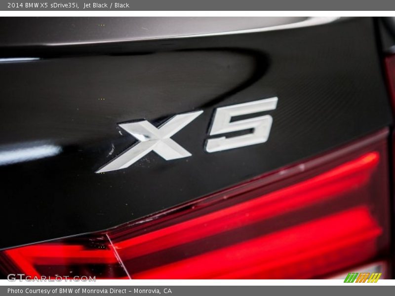 Jet Black / Black 2014 BMW X5 sDrive35i
