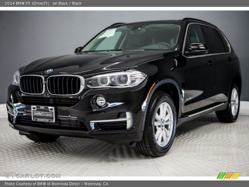 Jet Black / Black 2014 BMW X5 sDrive35i
