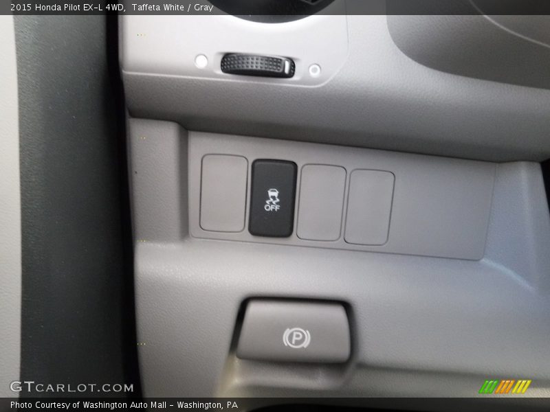 Taffeta White / Gray 2015 Honda Pilot EX-L 4WD