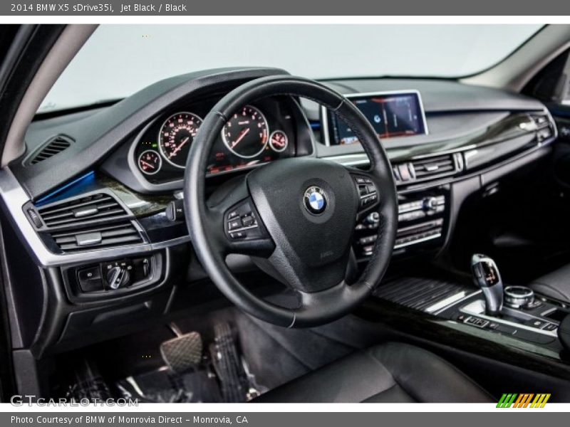 Jet Black / Black 2014 BMW X5 sDrive35i