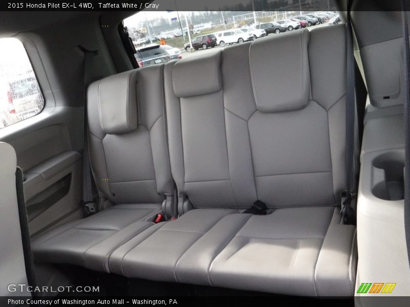 Taffeta White / Gray 2015 Honda Pilot EX-L 4WD
