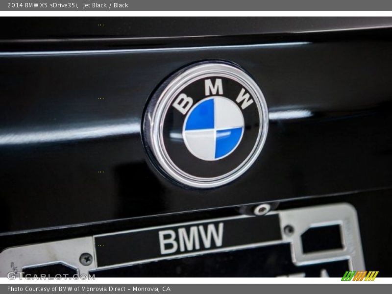 Jet Black / Black 2014 BMW X5 sDrive35i
